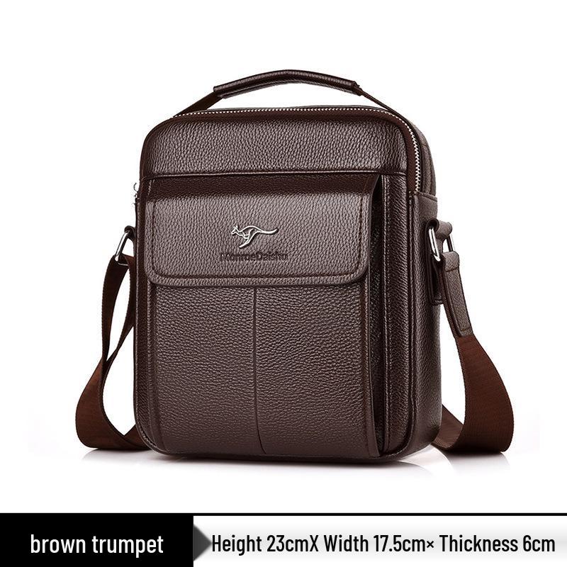 Herrenmode Koreanischer Stil Umhängetasche Messenger Bag für Geschäftliche und Freizeitliche Nutzung