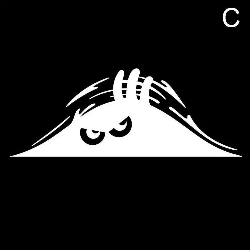 Spähende Monster Auto Aufkleber Auto Körper Aufkleber Aufkleber Auto Styling Aufkleber Für Auto Auto Scheinwerfer Dekoration weiß