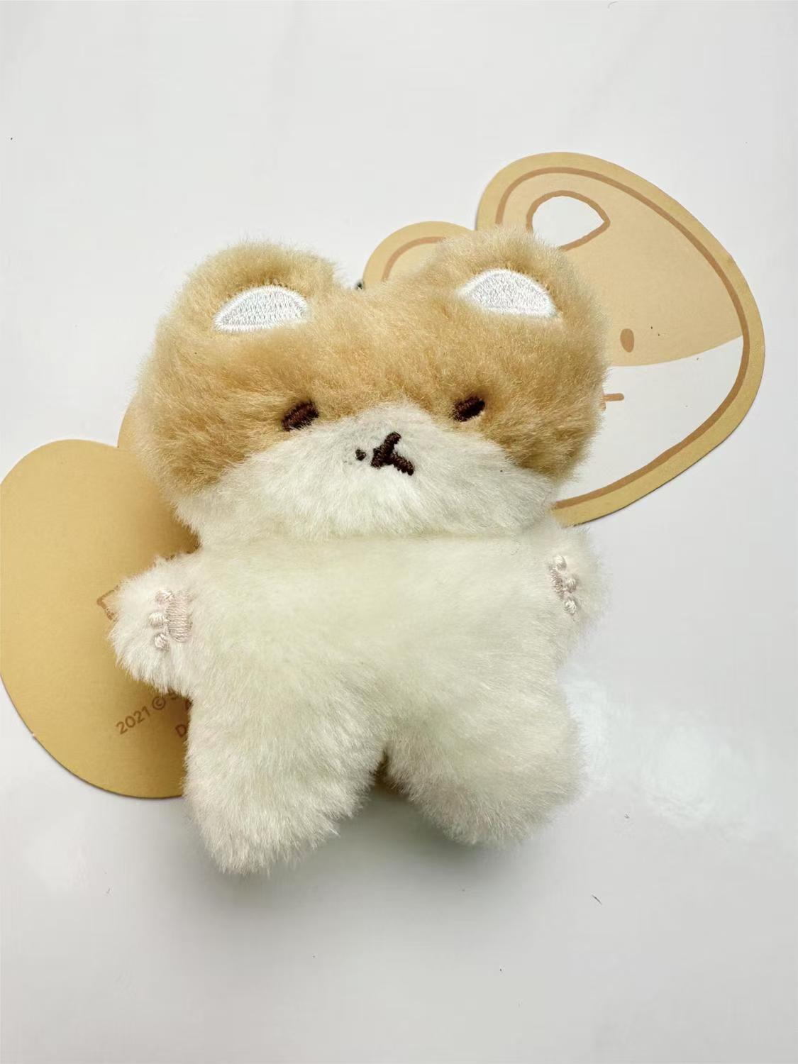 Idol EXO Baekhyun Offizielles Peripherie-Plüschtier Schlüsselanhänger Dekoration Exquisite Mini-Puppe Schlüsselanhänger VIP-Fans Geschenke Sammlung