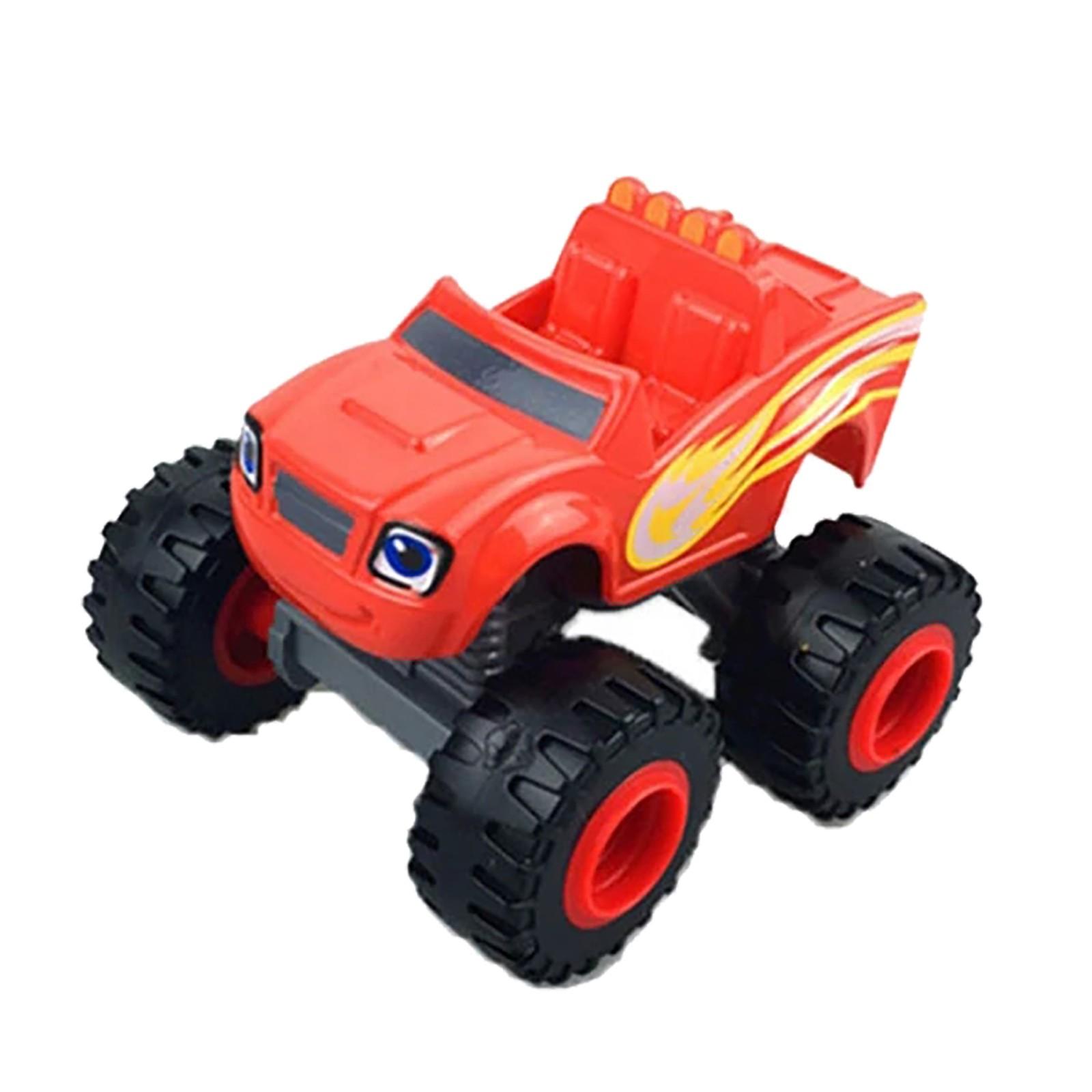 (H0826)Monster Truck Spielzeug Maschinen Auto Spielzeug klassische Blaze Autos Spielzeug Modell Geschenk rot