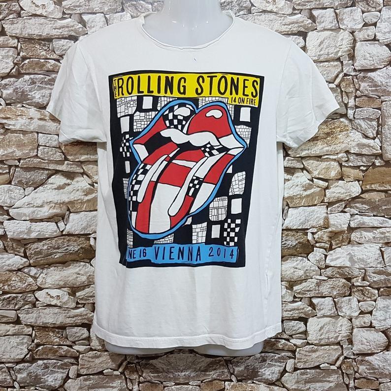 The Rolling Stone Shirt Rolling Stone Unisex T-Shirt Grafik The Rolling Stone Unisex T-Shirt Lustiges The Rolling Stonetee Shirt L