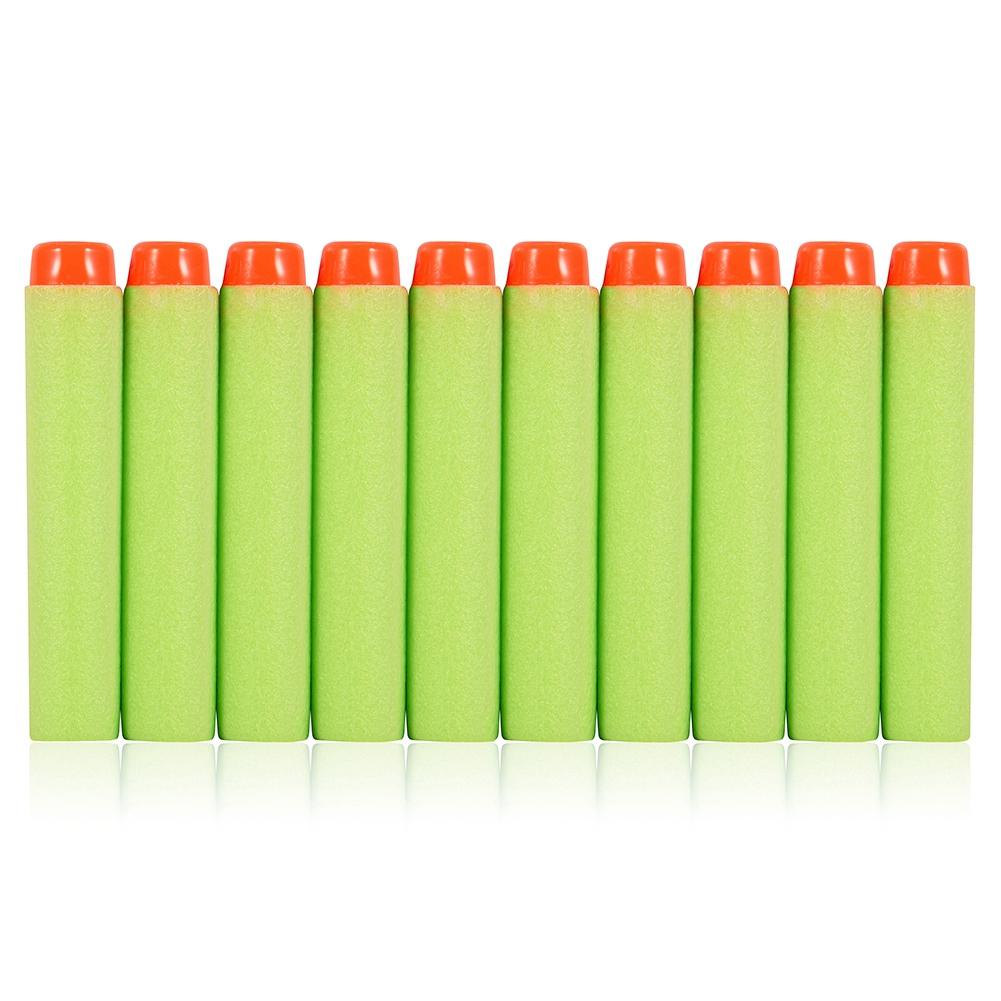 7,2 cm Schaumstoff-Darts-Kugel für Series Blaster Toy Gun, Nachfüllpackung, Grün