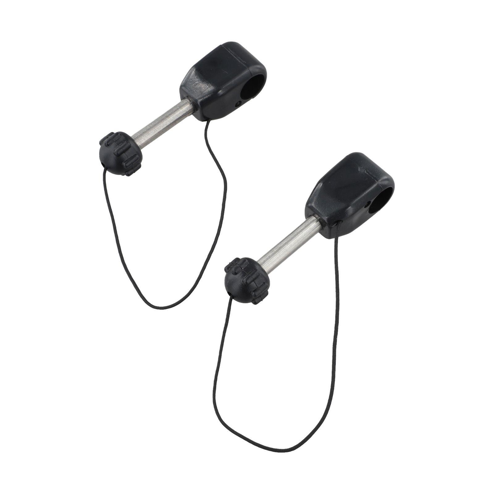 Aufblasboot Paddelhalter 2 Stück Ruderhalter Anker für Kajaks und Kanus black