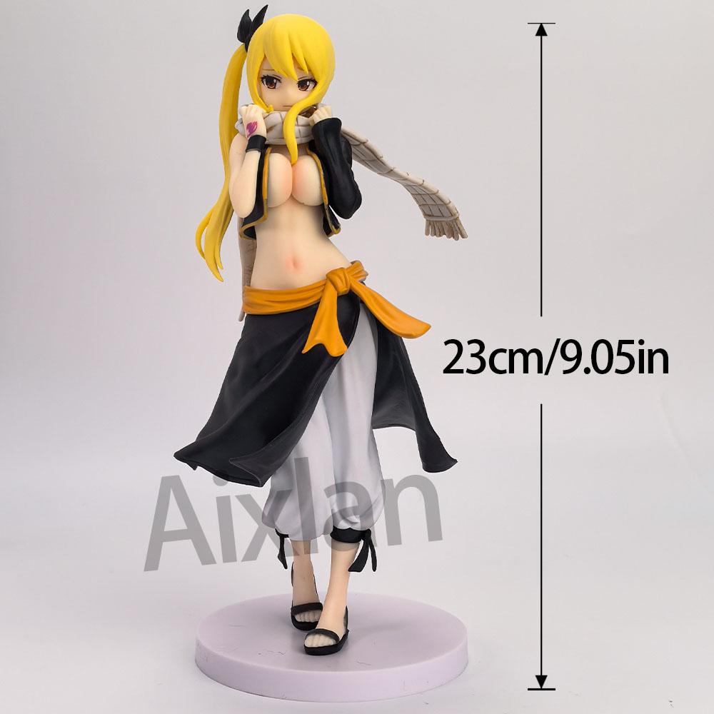 POP UP PARADE Fairy Tail Lucy Heartfilia Sexy Anime Mädchen Figur Natsu Dragneel/Erza Scarlet Bunny Action Modell Modell Puppe Spielzeug