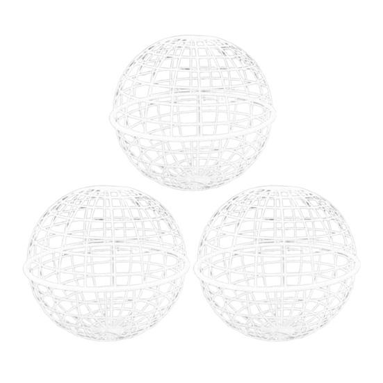 1/2/3Pcs Kugelförmiger beweglicher Hühnerstall Outdoor Rollbares Geflügelgehege Runder PVC-Stall 30cm 3pcs