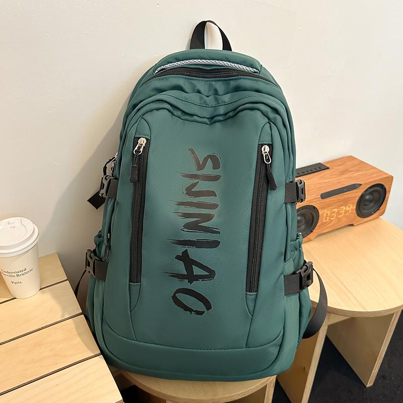Schultaschen College-Studenten Weiblich Große Kapazität Highschool-Schüler Buchstaben Rucksack Junior Highschool-Schüler Grundschüler