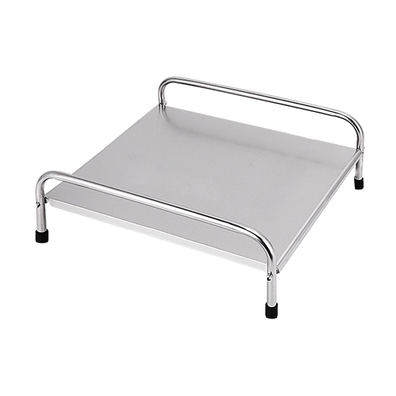 Induktionskochfeldhalterung Edelstahl Elektroherd Aufbewahrungsständer Platzsparend Arbeitsplatte