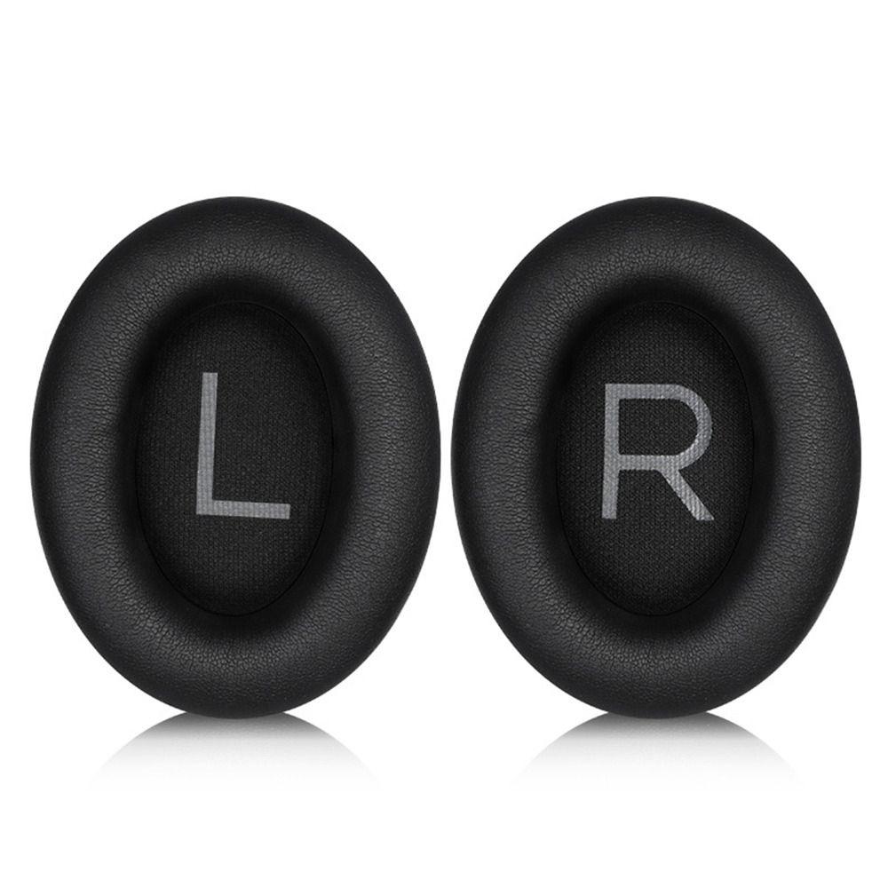 Bose QC45 Ersatz-Ohrpolster, geräuschunterdrückende Ohrhörer-Abdeckung, Ohrpolster, Kopfhörer-Zubehör schwarz