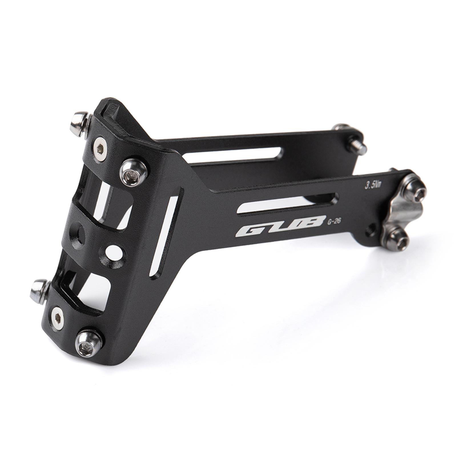 Fahrrad Doppel Wasser Flasche Käfig Wasser Flasche Käfig Adapter Radfahren Flasche Käfig Halter Halterung Clip schwarz