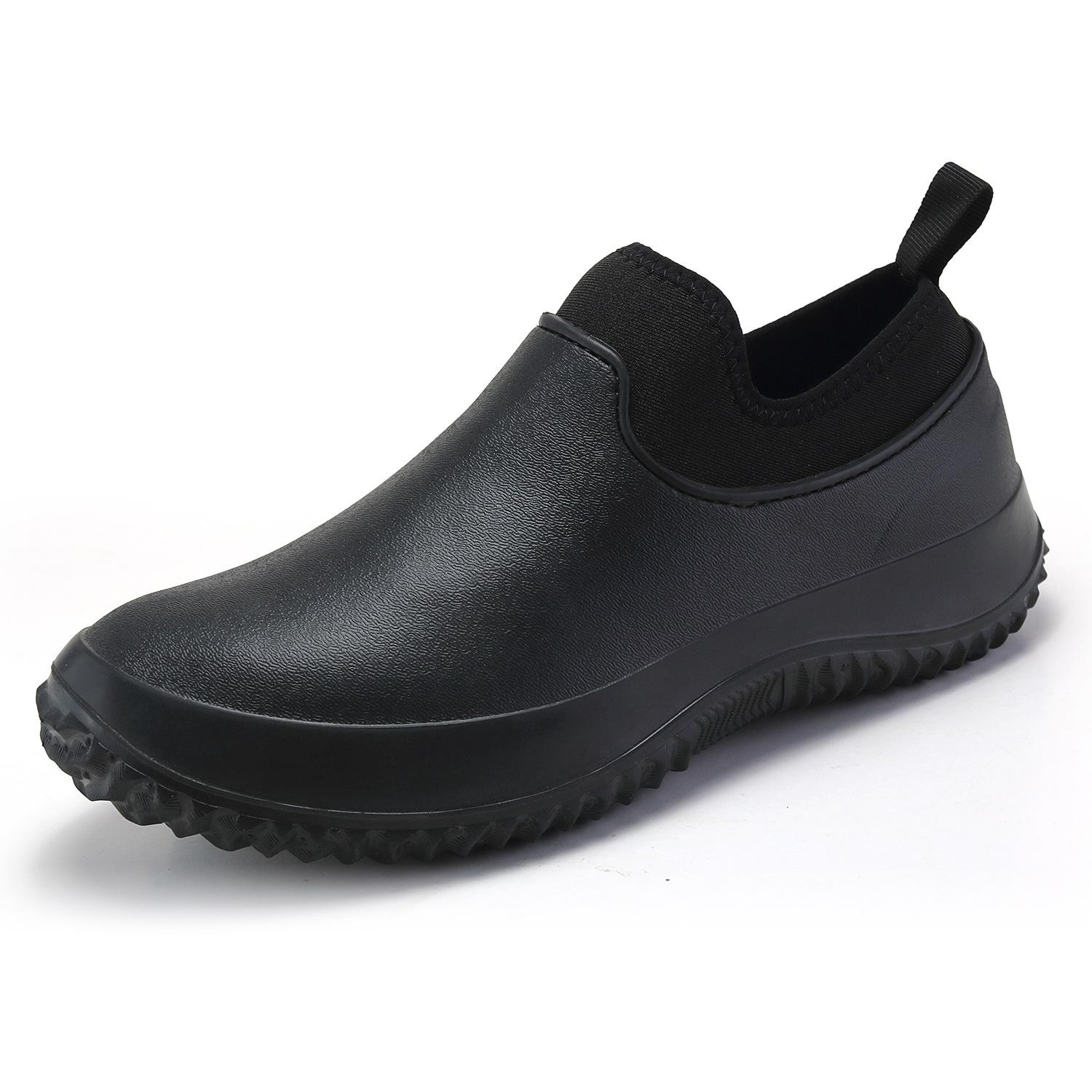 Kochschuhe, Arbeitsschuhe in der Küche, ölbeständige Schuhe, wasserdichte Schuhe, Schuhe für Herren, Regenstiefel, rutschfeste Schuhe 44 schwarz