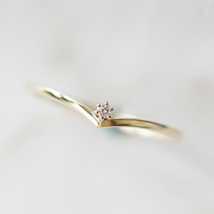 Hochwertiger schlanker vergoldeter Ring Silberschmuck Zirkonia-Ring für Damen 9