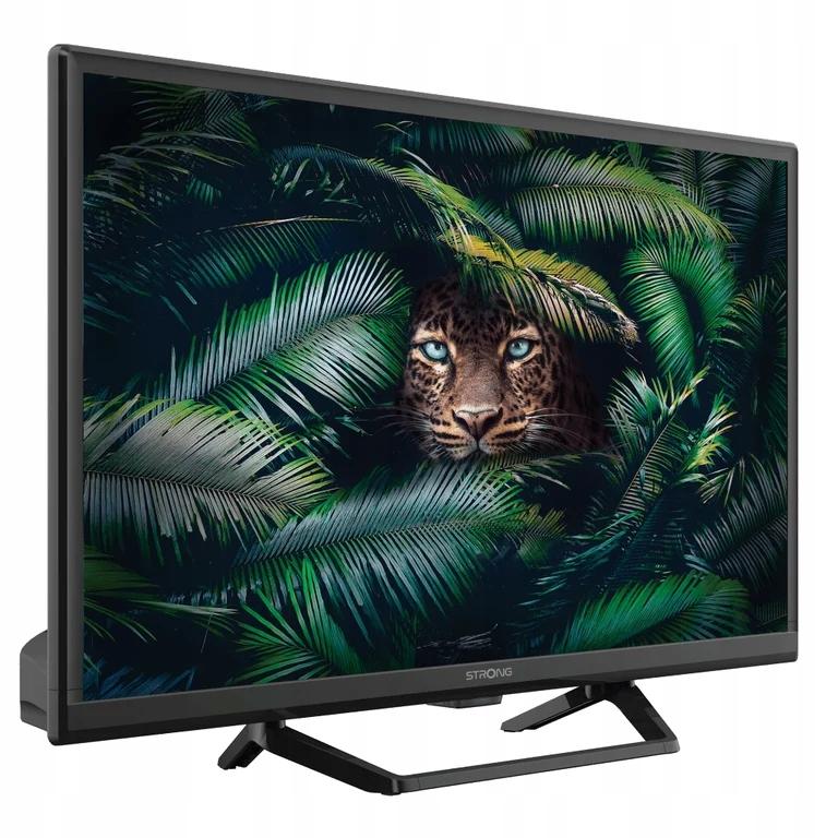Starker LED-Fernseher 24  SRT24HE4023C DVB-T2 12V Wohnmobil LKW schwarz