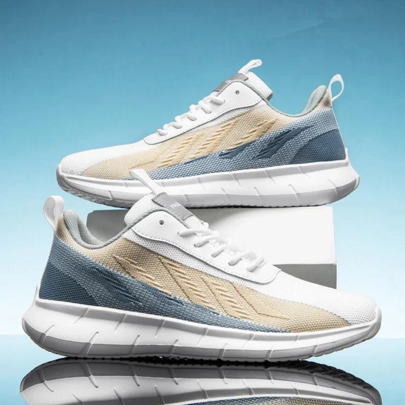 Herren Walking Laufschuhe Bequeme Tennisschuhe Erwachsene Mode Sneaker Walking Classis Neu Unisex Strick Atmungsaktiv Sport Tennisschuhe 39