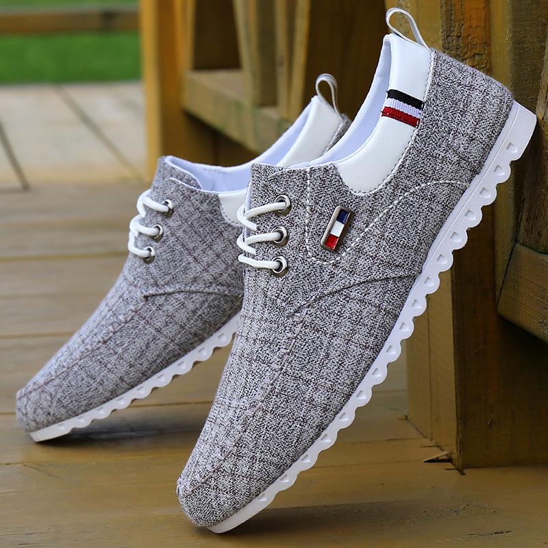 Lederschuhe Herren Korean Fashion Schuhe Britische atmungsaktive junge Herrenschuhe Frühling Herren Business Casual Schuhe Herren 39 weiß