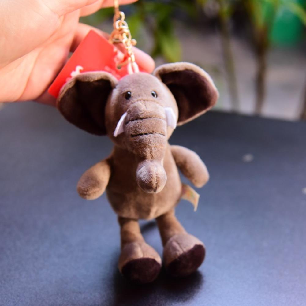 Dschungelbruder Waldtier Anhänger Wolf Nilpferd Elefant Löwe Schlüsselanhänger Kinderspielzeug Elephant