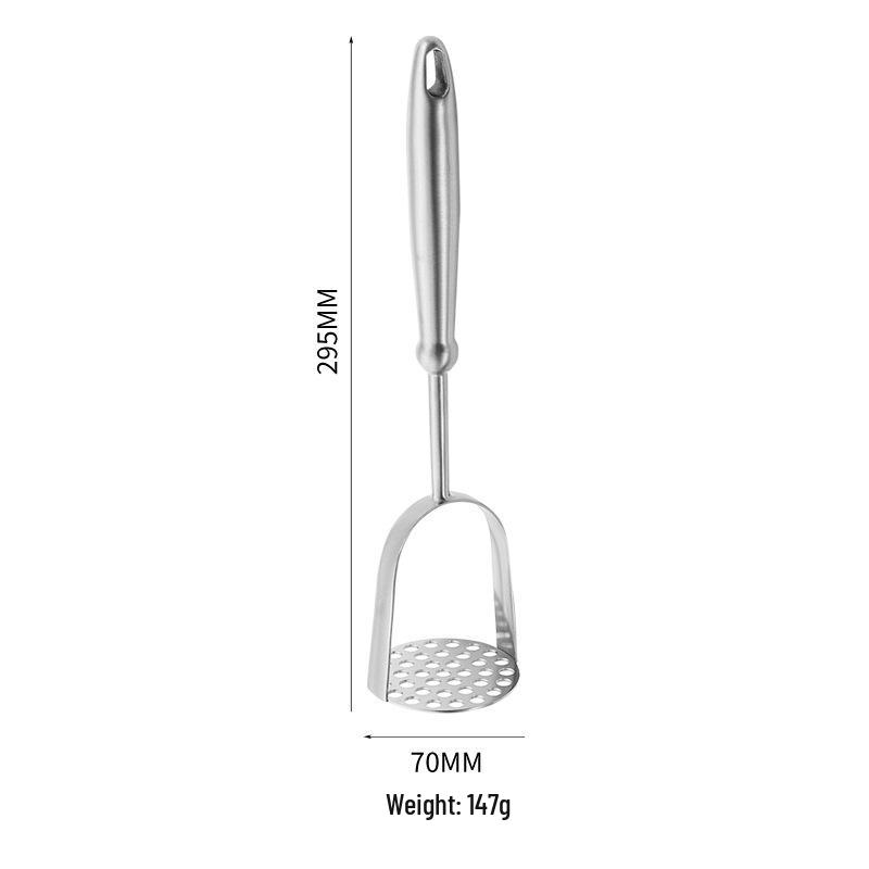 Manueller Kartoffelstampfer aus Edelstahl für Kartoffeln, Kürbisse und Babynahrung