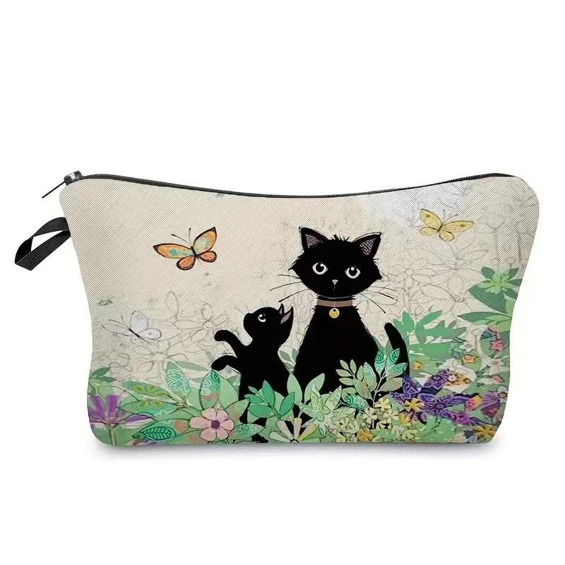Reise-Kulturtasche, lässiger Kosmetik-Organizer, faltbares und leichtes Design, Nass-Reißverschluss, Mehrzwecktasche für Stifte, Schreibwaren, Make-up, Persona
