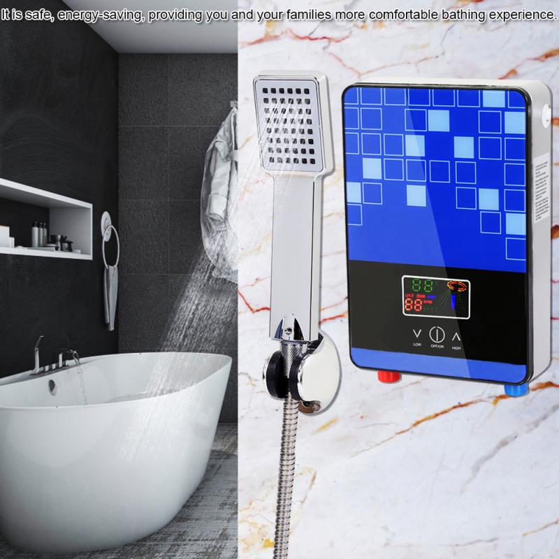 220 V, 6500 W, Durchlauferhitzer, elektrischer Durchlauferhitzer für die Dusche im Badezimmer zu Hause