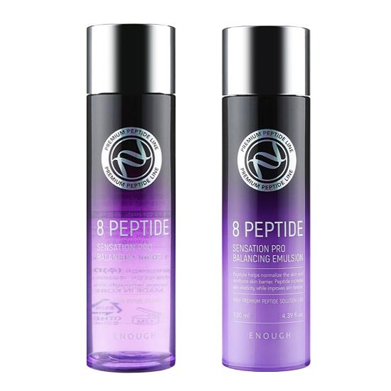 Genug Premium 8 Peptide Senation Pro Toner 130ml / Emulsion 130ml Toner& Emulsion
