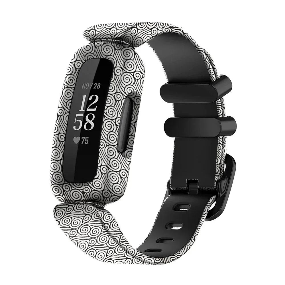 Neues Armband Silikonarmband für Fitbit Ace 3/inspire 2 Smartwatch Armband Ersatz Kinder Armband Uhrenarmbänder For fitbit inspire2