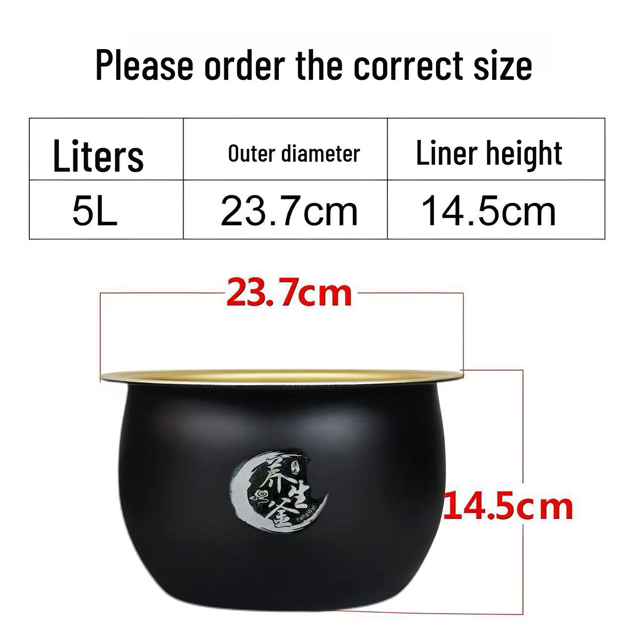 SINKO 5L Antihaft-Reiskocher, Große Kapazität, Intelligentes Dampfgaren, Multifunktional für 3-4 Personen. Order 1000+ Units