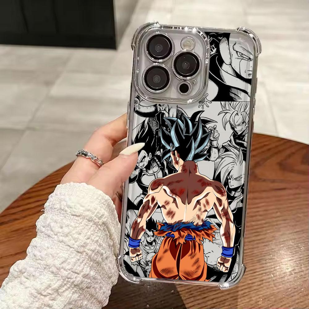 Goku Anime Dragons Balls Weiche Hülle Für iPhone 17 Pro 16 15 14 13 12 11 Pro Max Hülle 17 Plus 17E 16E 17Air Silikon Handyhülle iPhone 17Pro Max