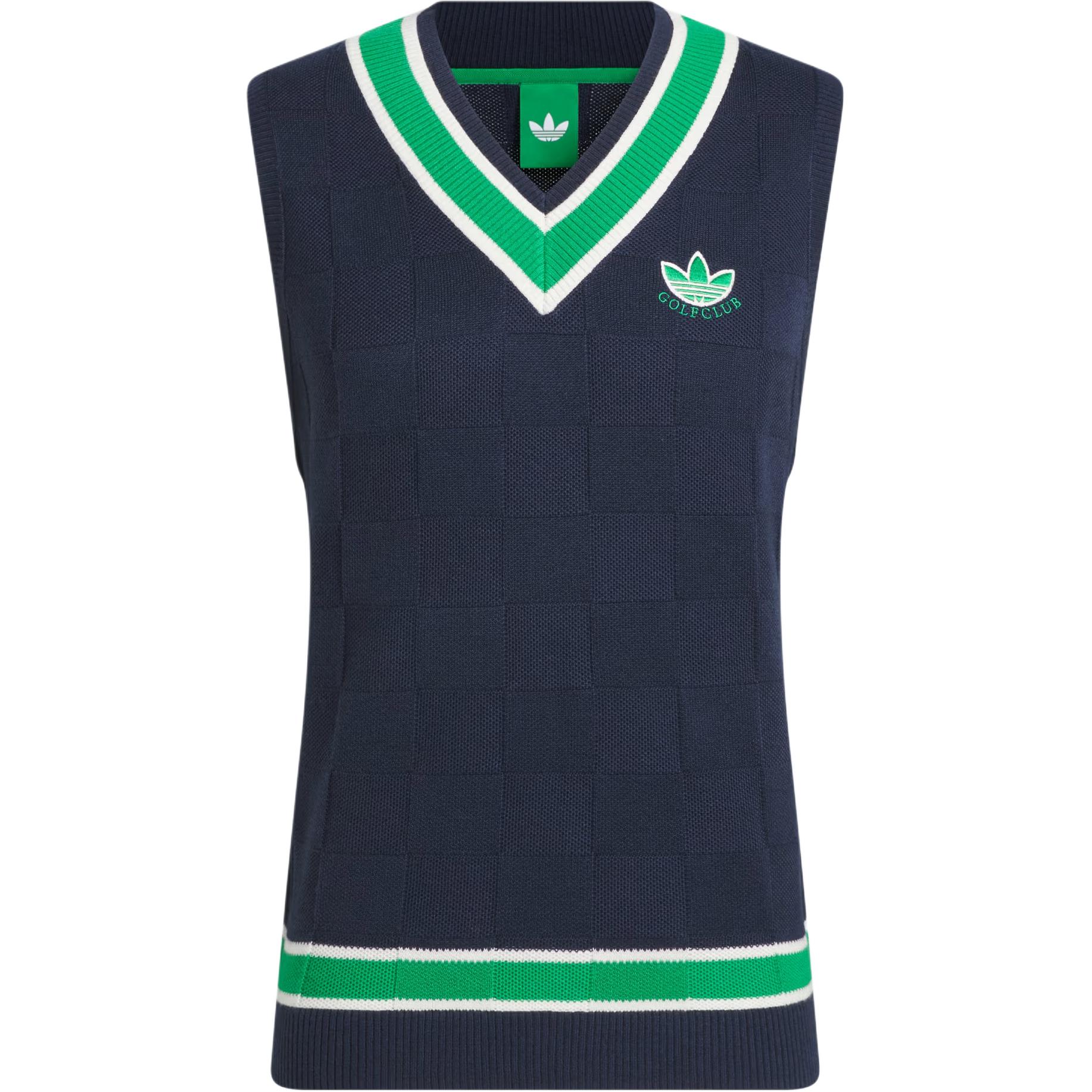 Adidas Originals Golfmode Bequeme Hautfreundliche V-Ausschnitt Weste Herren Westen JN9736 L