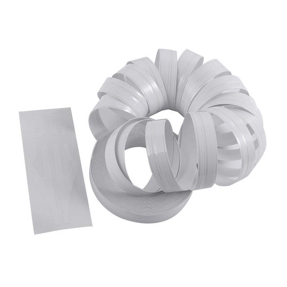 Stoßstange Doppellinie Band Vinyl Aufkleber Pin Streifen Band Aufkleber Auto Körper Aufkleber Motorrad Aufkleber weiß