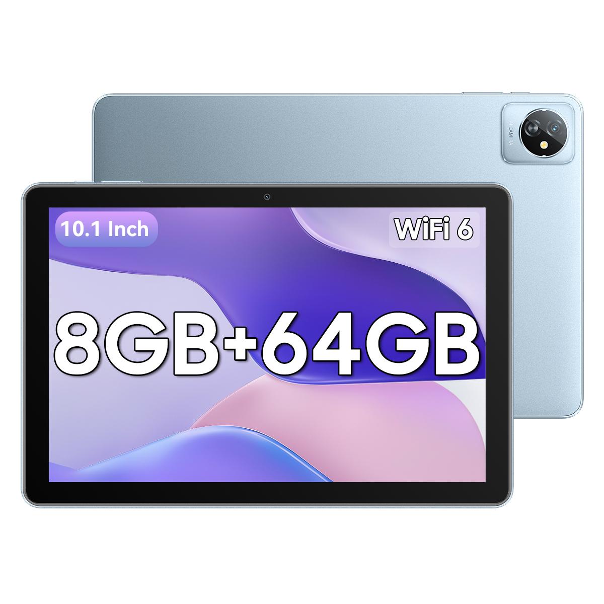 Refurbished Blackview Tab 70 WiFi 10,1 Zoll 6580mAh Android Tablet 3GB+64GB Speicher 3+64 blau