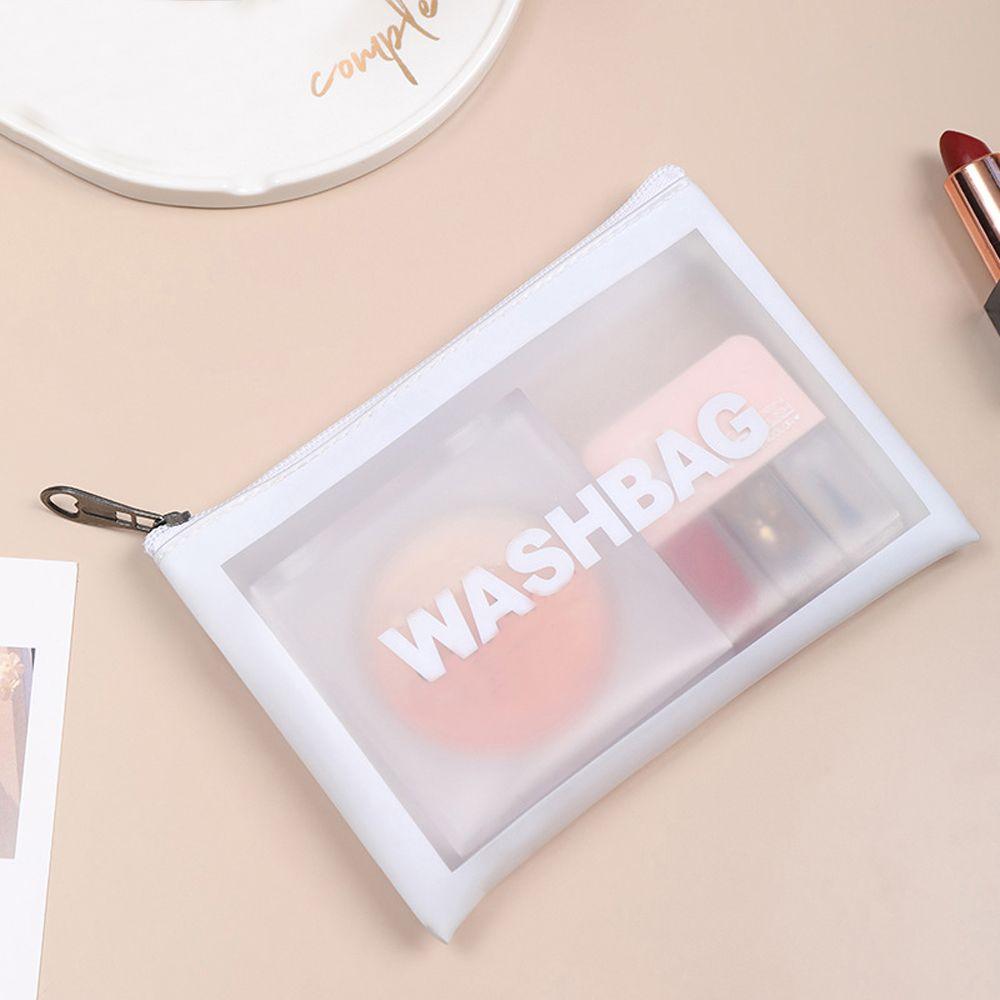 PVC-Multifunktions-wasserdichte Reise-Aufbewahrungstasche, Badetaschen, Reise-Organizer, Taschen, Kulturbeutel Flat bag weiß