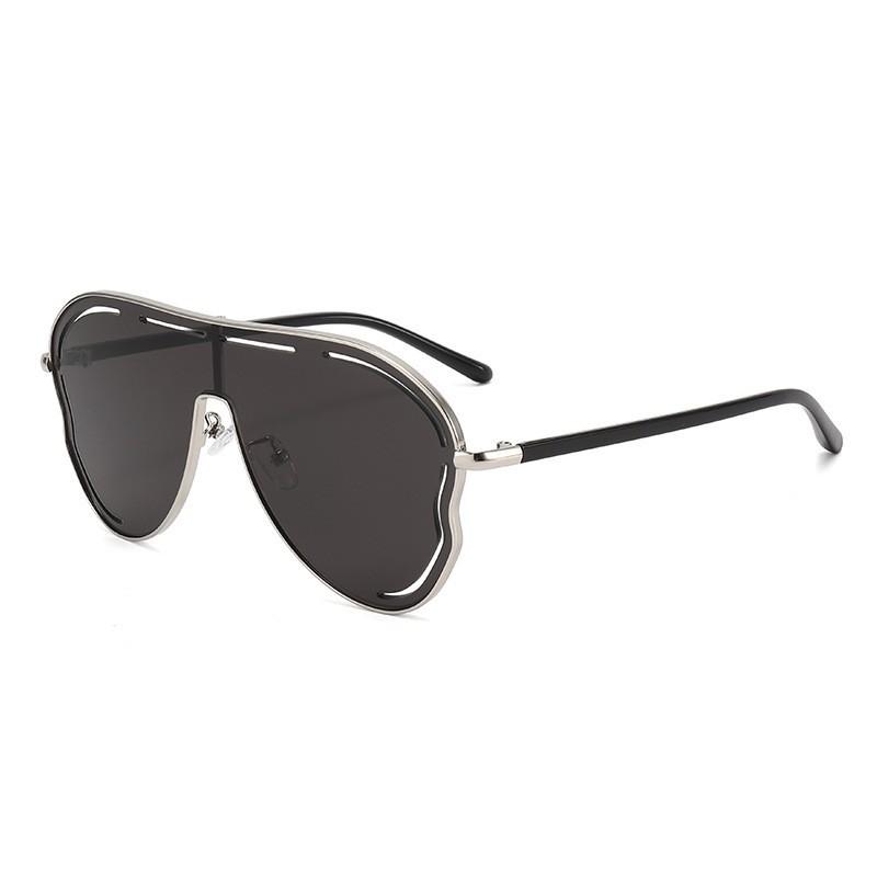 Neue Vintage Runde Sonnenbrillen Damen Herren Kreisförmige Piloten-Sonnenbrillen Weibliche Ovale Brillen Oculos De Sol für Herren Damen Brillen MULTI