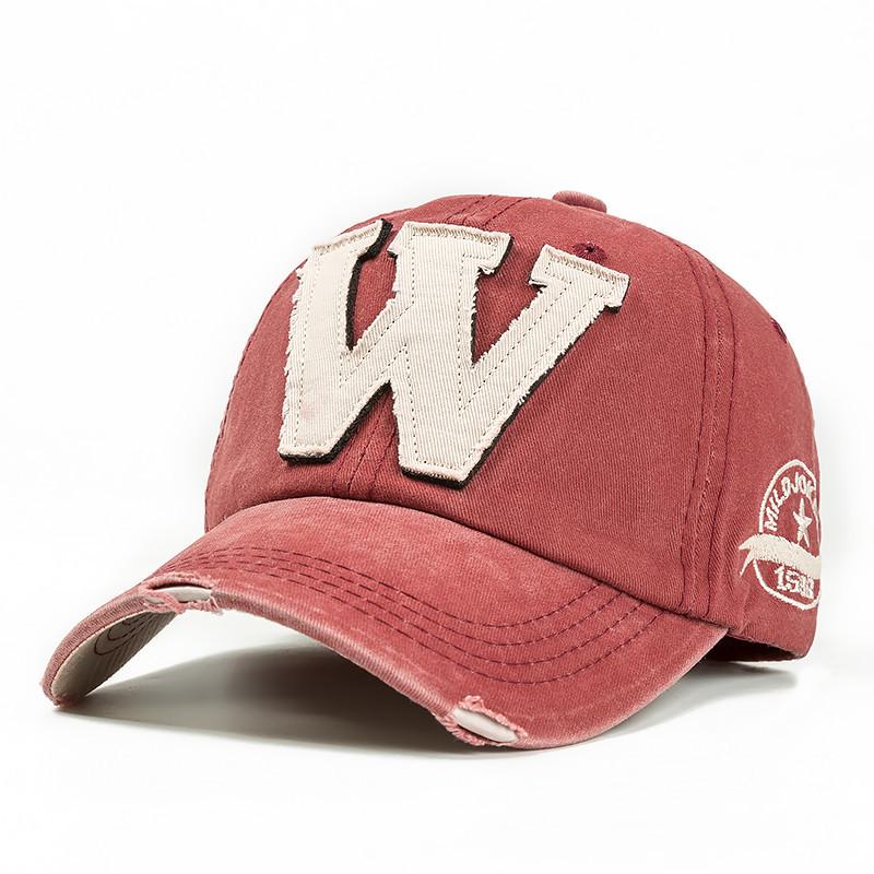 Baumwollhüte, Herrenmode, Snapback-Baseballmütze, Damen-Sommer-Sonnenschutz-Golfkappe wein rot/weiß