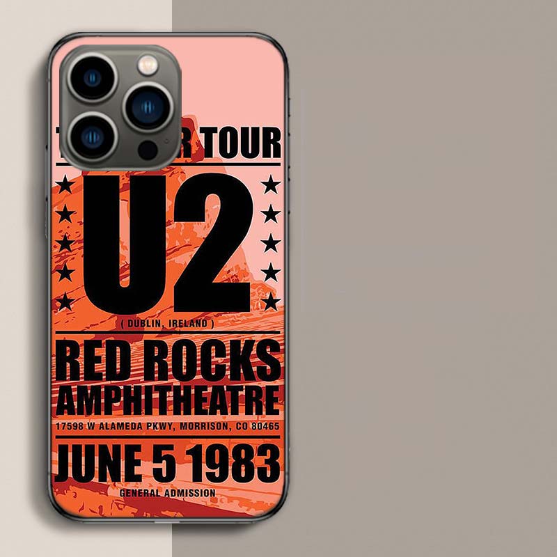 Band U2 Handyhülle Für Iphone 17 Air 15 Pro 14 Plus 16 Pro Max 12 13 Mini 11 16E X XS Hülle Niedliche Fundas iPhone X(iPhone XS)