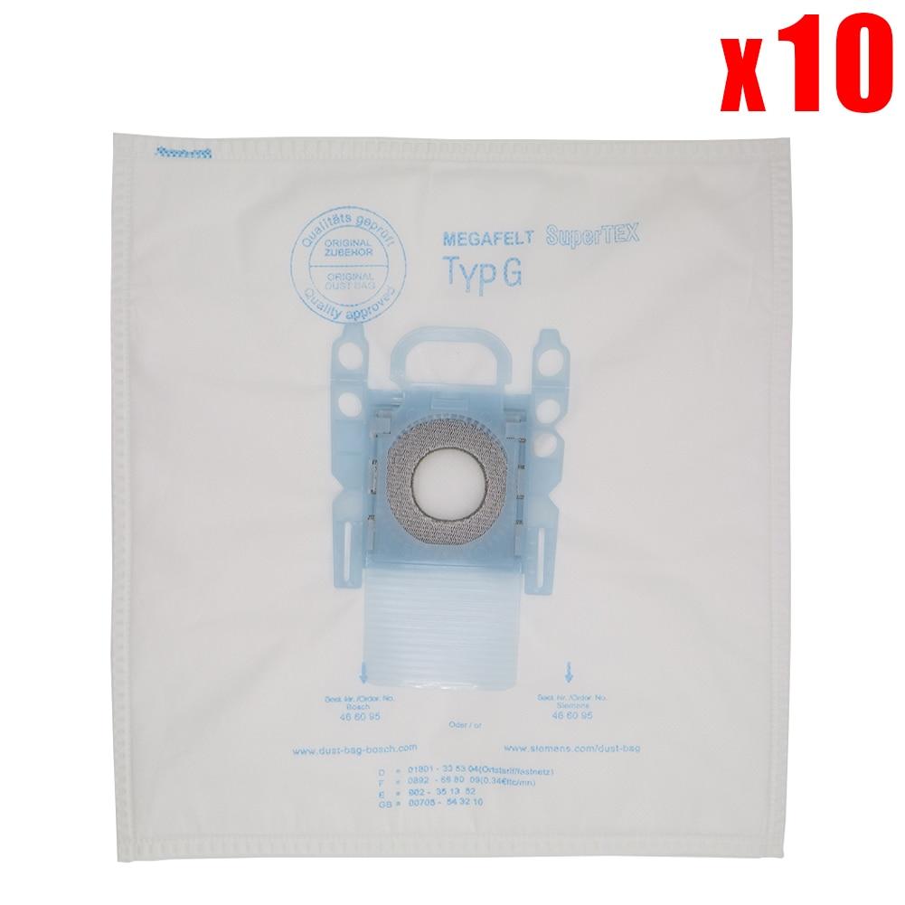 Staubbeutel für Bosch Staubsauger Typ G Beutel GL-30 Pro GL-40 BGL8508 GL 30 Beutel für Bosch Sphera Staubsauger