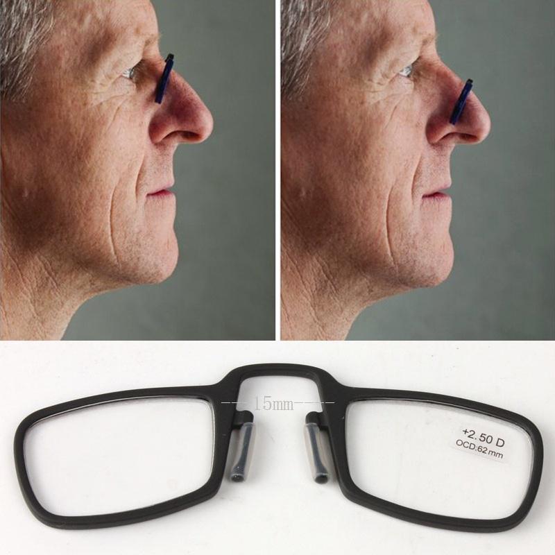 Leichte tragbare Brieftaschen-Lesebrille, Taschenleser, Notfall-Lesebrille +1,0–+3,0 2