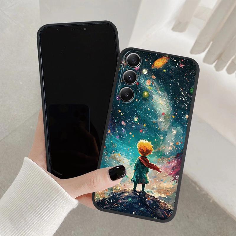 Graffiti-Katzen-Hülle für iPhone Samsung A55 S24 FE S25 Xiaomi Redmi Note 13 Pro 14C Huawei Honor Realme Stoßfeste Handy-Stoßstange Anti-Kratz-Matt-Abdeckung Huawei P30 Lite schwarz