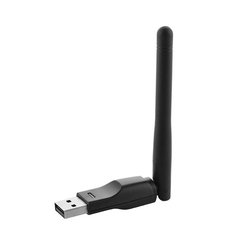 150Mbps USB WiFi Adapter Mini Drahtlose Netzwerkkarte mit drehbarer Antenne 8188ETV Chip 802.11 B /g/n Wi-Fi Receiver Dongle für PC Laptop