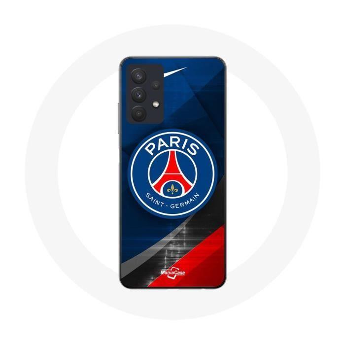Hülle für Samsung Galaxy A32 5G PSG Paris Saint Germain Logo schwarz