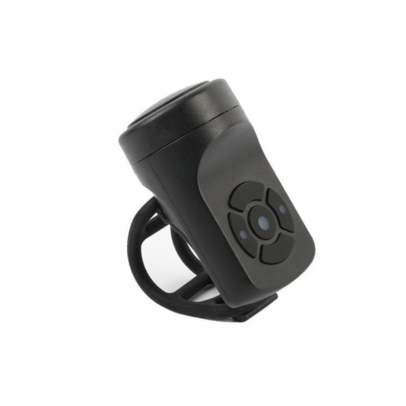Fahrrad Elektronische Laute Hupe 120 Db Warnung Sicherheit Elektrische Fahrrad Lenker Alarm Ring Glocke USB Lade Radfahren Zubehör schwarz
