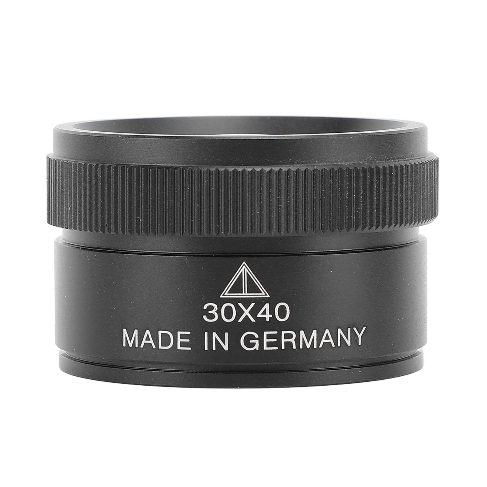 30X Juwelierlupe Optische Linse Tragbare Lupe Augenlupe Vergrößerungsglas Schleife für Münzen Edelsteine