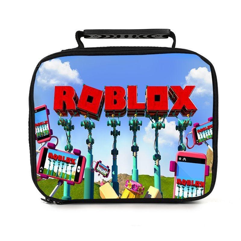 Roblox Tragbare Lunchtasche für Schüler Isolierend und Geräumig Phone