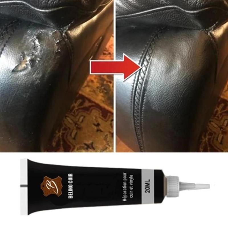 Leder-Reparatur-Gel für Autositze, Heim-Leder, ergänzende Reparatur, Farbreparatur, Aufarbeitung 1PCS