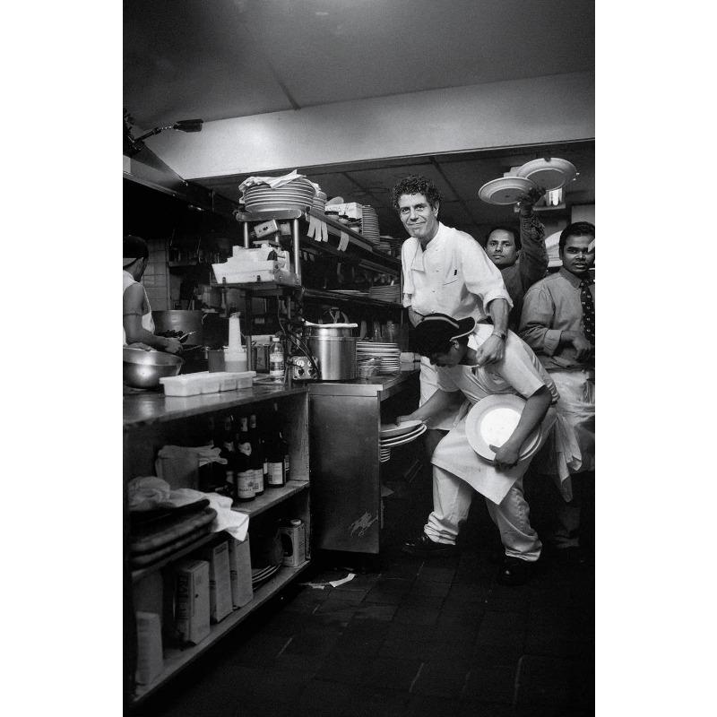 Berühmter Koch Anthony Bourdain Serie Poster Druck Leinwandbilder Zuhause für Wohnzimmer und Schlafzimmer Wanddeko Rahmenloses Gemälde 30cm×40cm NoFrame