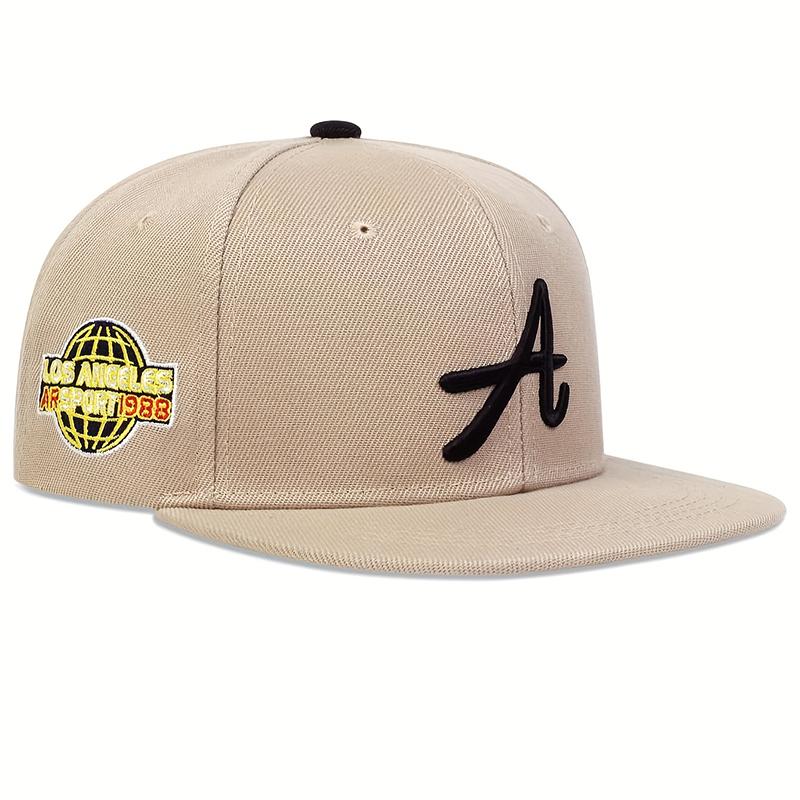 Modische Baseballkappe für Männer, verstellbare Snapback-Mütze, Hip-Hop-Sport-Freizeit-Trucker-Caps für Frauen, Outdoor-Sonnenhüte khaki