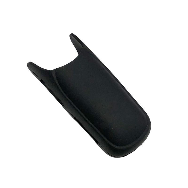 Hitzebeständige Silikonhülle, Lockenstab, Glätteisen, Verbrennungsschutz, universelle Passform, rutschfest, langlebig, für unterwegs, sichere Aufbewahrung schwarz