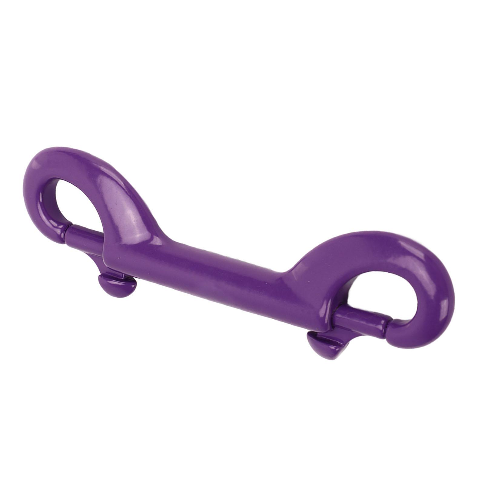 90mm 316 Edelstahl Tauchen Doppelhaken Schnellverschluss Federhaken für Tauchen BCD Lila