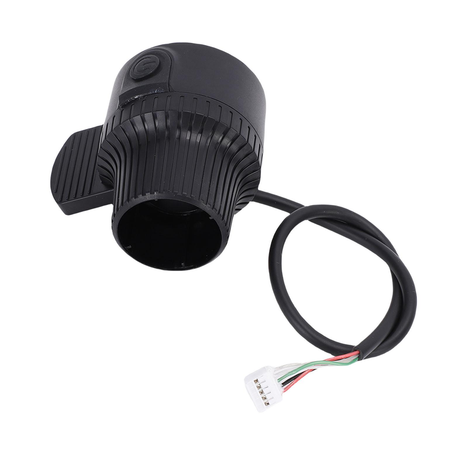 Daumengasgriff passend für KuKirin G2 G3 G4 Elektroroller Gummi Elektrischer Fingergashebel Gaspedal Ersatz black