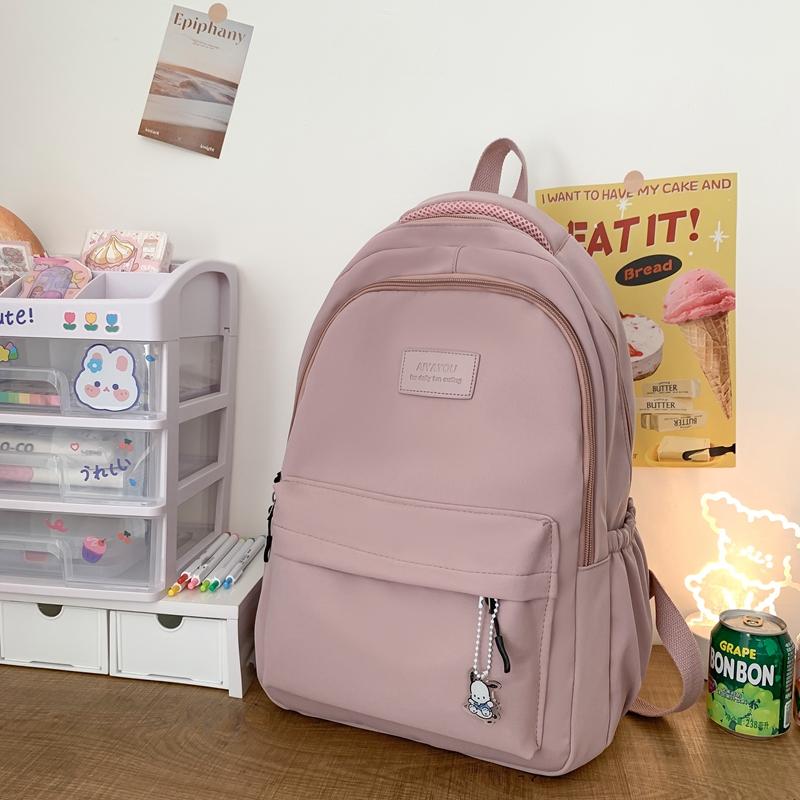 Schultasche Mädchen Rucksack Große Kapazität Rucksack Student rosa