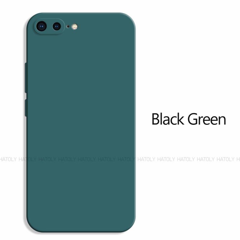 Für iPhone 8 Plus Hülle Für Apple iPhone 8 Plus Hülle Original Stoßfeste Flüssigsilikon TPU Telefonrückseite Für iPhone 8 Plus For iPhone 8 Plus