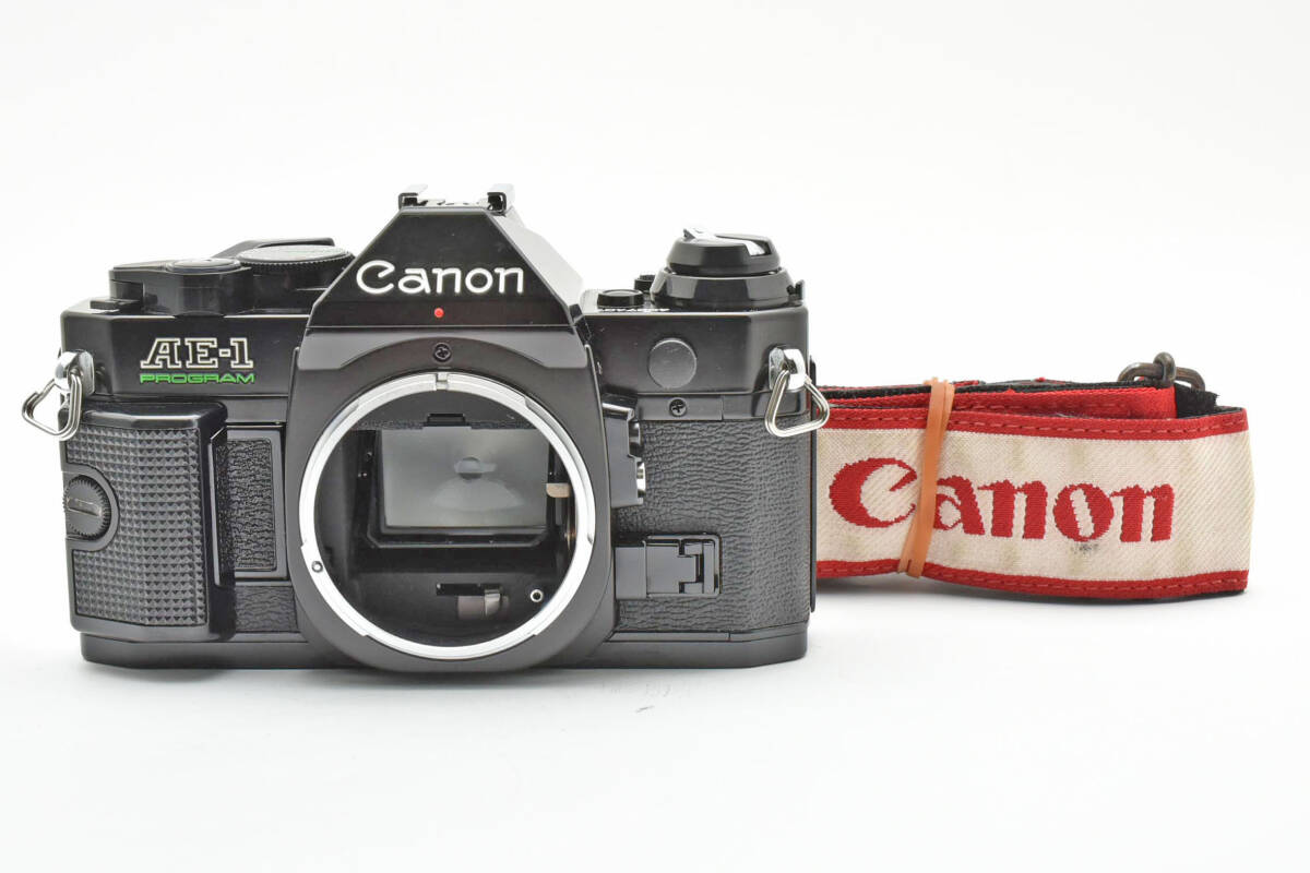 [Gebraucht] Canon AE-1 Program 35mm Spiegelreflex-Filmkamera #7650 schwarz